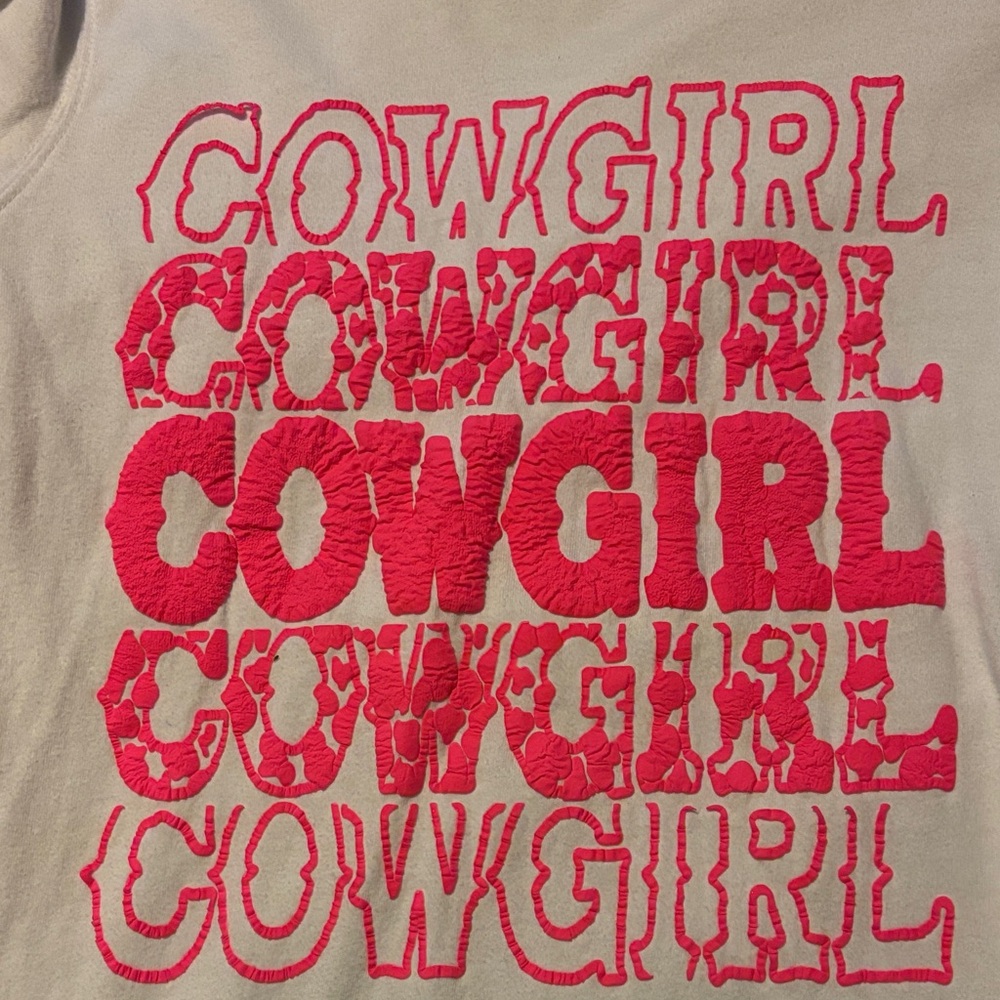 George Cowgirl Long Sleeve Shirt - Pink and Cream